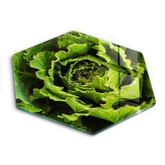 Stikla griešanas dēlītis Ēdot salātu lapas, 40 cm цена и информация | Pазделочные доски | 220.lv