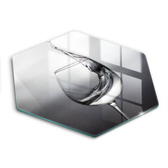 Stikla griešanas dēlītis Glāze ūdens, 40 cm cena un informācija | Griešanas dēlīši | 220.lv