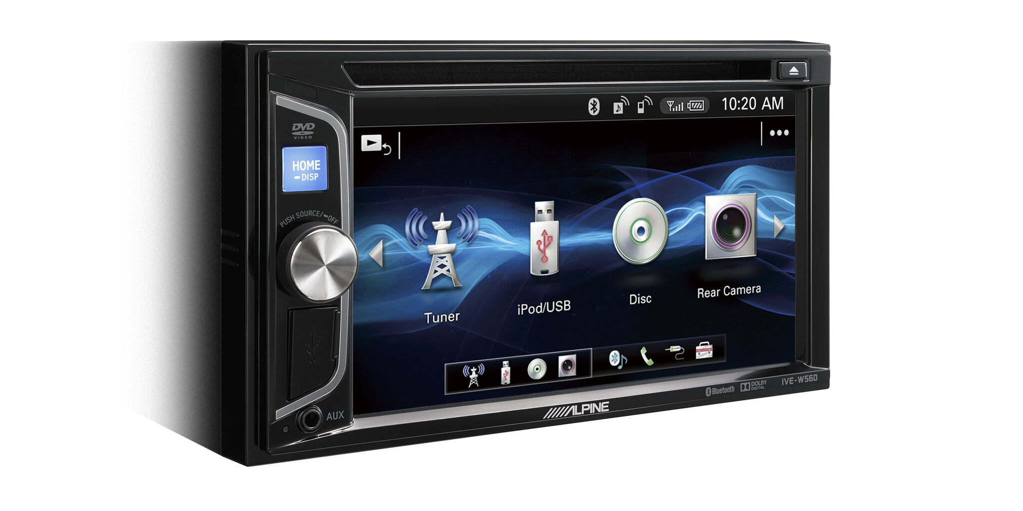 Alpine IVE-W560BT - 2-DIN MULTIMEDIJOS STOTIS cena un informācija | Auto magnetolas, multimedija | 220.lv