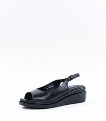 Sieviešu sandales 440107 01, melnas 440107*01-040 cena un informācija | Sieviešu sandales | 220.lv