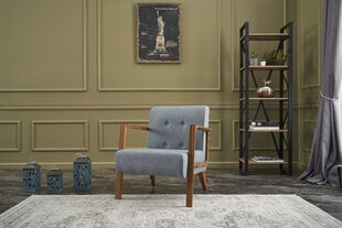 Atzveltnes krēsls Hanah Home Kemer, zils цена и информация | Кресла в гостиную | 220.lv