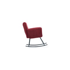 Atpūtas krēsls Hanah Home Kono, sarkans cena un informācija | Atpūtas krēsli | 220.lv