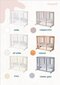Bērnu gultiņa, 65x173cm, ovāla, dabīgā krāsā цена и информация | Bērnu gultas | 220.lv
