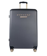 Liels koferis Puccini, L, pelēks cena un informācija | Koferi, ceļojumu somas | 220.lv