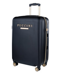 Чемодан средний Puccini, синий цена и информация | Чемоданы, дорожные сумки | 220.lv