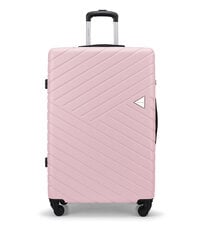Liels koferis Puccini, L, rozā cena un informācija | Koferi, ceļojumu somas | 220.lv