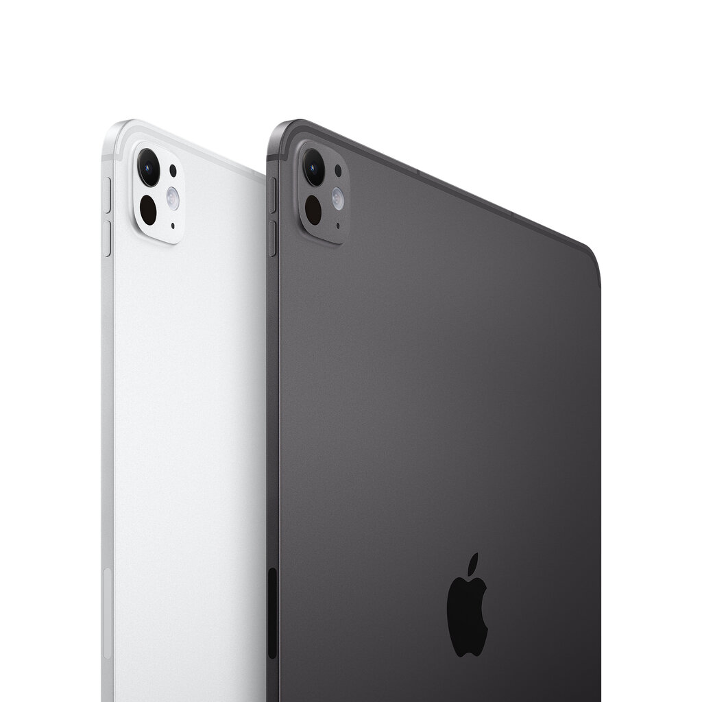 iPad Pro 13" M4 Wi-Fi + Cellular 256GB with Standard glass - Space Black - MVXR3HC/A цена и информация | Planšetdatori | 220.lv