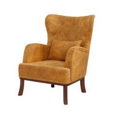 Krēsls Hanah Home Marta, dzeltens cena un informācija | Atpūtas krēsli | 220.lv