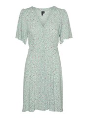 Vero Moda женское платье 10292845*02, зелёный/фуксия 5715512032184 цена и информация | Платья | 220.lv