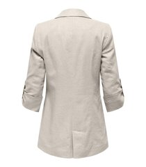 ONLY женский пиджак 15318983*01, бежевый, 5715517529566 цена и информация | Женские пиджаки | 220.lv