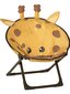 Bērnu saliekamais krēsls Homcom, dzeltens cena un informācija | Bērnu krēsliņi un bērnu galdiņi | 220.lv
