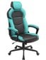 Spēļu krēsls Songmics OBG066Q01, melns/zils cena un informācija | Biroja krēsli | 220.lv