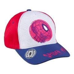 Детская кепка Spiderman, красная (53 см) цена и информация | Шапки, перчатки, шарфы для мальчиков | 220.lv