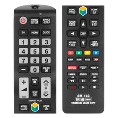 Universālā tālvadības pults Cabletech SM-1LC cena un informācija | Televizoru un Smart TV aksesuāri | 220.lv