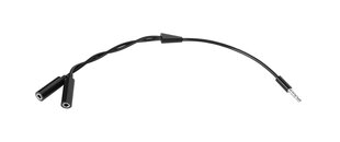 Āra adapteris-2xgnio ligzda 3.5 Cabletech 00763 cena un informācija | Adapteri un USB centrmezgli | 220.lv