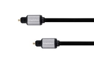 Optiskās šķiedras kabelis Kruger&matz Toslink, 5 m cena un informācija | Kabeļi un vadi | 220.lv