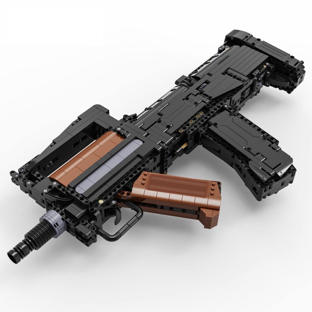 Konstruktorius - Groza Rifle, 1504 elementai cena un informācija | Konstruktori | 220.lv