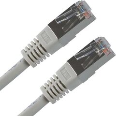 кабель сетевой lan ftp, cat.5e, rj45 m - rj45 m, 20 м, экранированный, серый, экономичный цена и информация | Кабели и провода | 220.lv