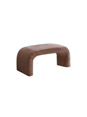 Pouffe Nu Bench - Brown цена и информация | Кресла-мешки и пуфы | 220.lv