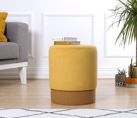 Pouffe Ropp - Yellow цена и информация | Кресла-мешки и пуфы | 220.lv