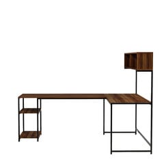 Письменный стол Asir Cansın L164, коричневый цена и информация | Компьютерные, письменные столы | 220.lv