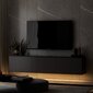 TV galdiņš Asir Neon Illuminated, pelēks цена и информация | TV galdiņi | 220.lv