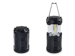 Светодиодный фонарь - 3W COB кемпинговая лампа - холодный белый (6000K) - 3xAA батареи цена и информация | Фонарики | 220.lv