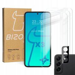 Bizon Glass Clear Galaxy S22 Plus cena un informācija | Ekrāna aizsargstikli | 220.lv