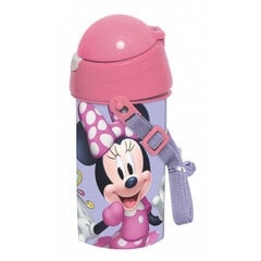 Поилка с трубочкой Disney, Минни Маус, 500мл цена и информация | Бутылки для воды | 220.lv