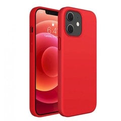 Riff Тонкий & Мягкий силиконовый чехол с мягкой подкладкой для Apple iPhone 15 Red цена и информация | Чехлы для телефонов | 220.lv