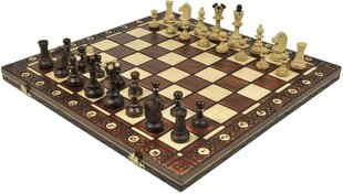 Koka šahs Senator, 40x40 cm cena un informācija | Galda spēles | 220.lv
