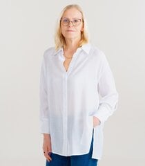 Hailys женская блузка MABEL PL*02, белый 4067218878094 цена и информация | Женские блузки, рубашки | 220.lv