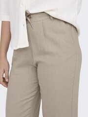 ONLY женские брюки L32 15278710*01, бежевый/oxf 5715364970436 цена и информация | Женские брюки | 220.lv