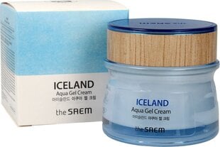 Гелевый крем для лица The Saem Iceland Aqua, 60 мл цена и информация | Кремы для лица | 220.lv