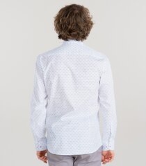 Мужская рубашка Espada , белый/черный цена и информация | Мужские рубашки | 220.lv
