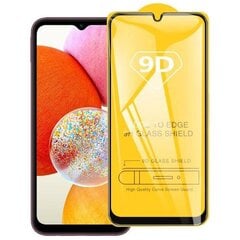 Riff 9D Curved Full Glue Защитное стекло для Samsung Galaxy A14 4G A145 / A14 G5 A146 Black цена и информация | Защитные пленки для телефонов | 220.lv