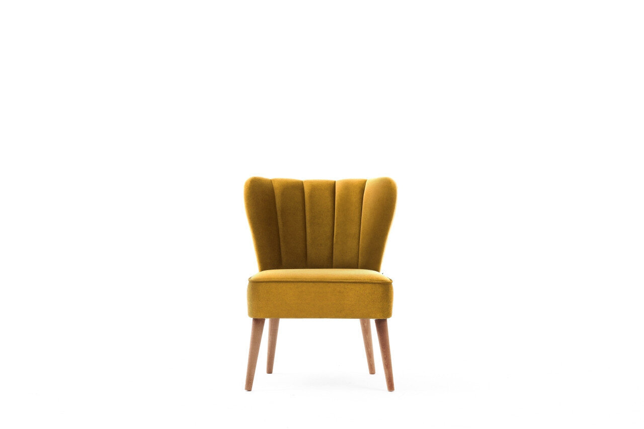 Krēsls Hanah Home Layla, zelta cena un informācija | Atpūtas krēsli | 220.lv