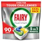 Fairy trauku mazgājamās mašīnas tabletes Platinum All in One Lemon, 90 gab cena un informācija | Trauku mazgāšanas līdzekļi | 220.lv