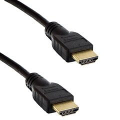 Riff HDMI Кабель С Интернетом Фильтром V1.4 type A - 19/19 male/male Gold Platted 3m Черный (Bulk) цена и информация | Кабели и провода | 220.lv