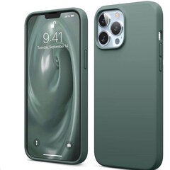 Riff Тонкий & Мягкий силиконовый чехол с мягкой подкладкой для Apple iPhone 13 Midnight Green цена и информация | Чехлы для телефонов | 220.lv