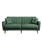 2 daļu viesistabas mēbeļu komplekts Asir Aqua-TKM07-1070, zaļš cena un informācija | Dīvānu komplekti | 220.lv