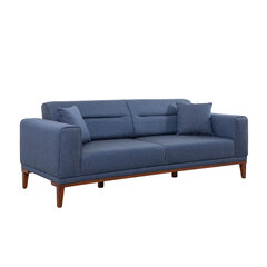 2 daļu viesistabas mēbeļu komplekts Asir Liones-TKM1-1048, zils cena un informācija | Dīvānu komplekti | 220.lv