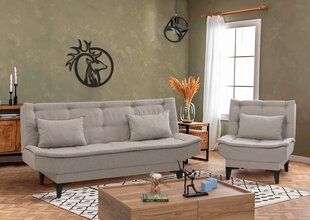 2-х частей гостиной мебельный комплект Asir Santo-S-1070, песочного цвета цена и информация | Комплекты мягкой мебели | 220.lv