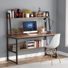 Письменный стол Asir Majestic, коричневый цена и информация | Компьютерные, письменные столы | 220.lv