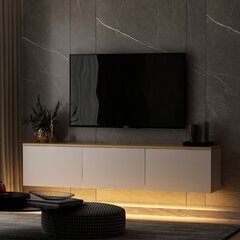TV stalas Neon - White v2 цена и информация | Тумбы под телевизор | 220.lv