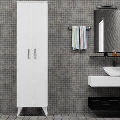 Vannas istabas skapis Asir BDL0101, balts cena un informācija | Vannas istabas skapīši | 220.lv