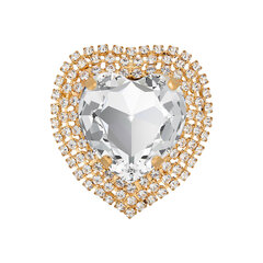 Broša sievietēm Diamond Sky Jewelry DS00BR186 ar Swarovski kristāliem cena un informācija | Piespraudes, brošas | 220.lv