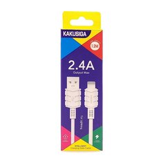 iKaku KSC-710 Lightning Smart провод для заряда и передачи данных 1.2m White цена и информация | Кабели для телефонов | 220.lv