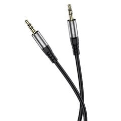iKaku KSC-892 LIANYI AUX Аудио провод 3.5mm на 3.5mm Jack 1m Black цена и информация | Кабели для телефонов | 220.lv
