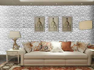 3D griestu un sienu paneļi Onyx 3m2 / 12 gab. - Deccart cena un informācija | Griestu, sienu dekoru elementi | 220.lv
